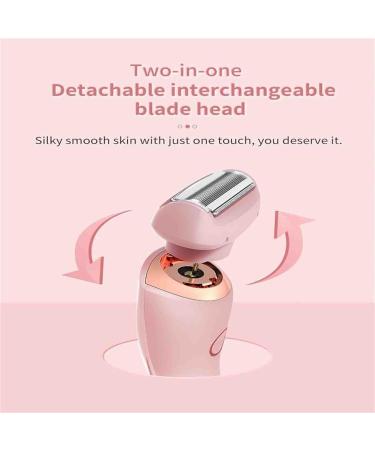 Duskofficial Razor-The Glide Pro 3.0 Razor Dusk Official Electric Razor Dusk Official Shaver 2 In 1 Electric Shaver Razors For Women Wet Dry Shaver Women Rechargeable Painless Hair Removal (2C) - Buy Online on GoSupps.com