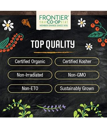 Frontier Co-op Organic Psyllium Husk 1lb - Natural Fiber Supplement - Buy Online on GoSupps.com