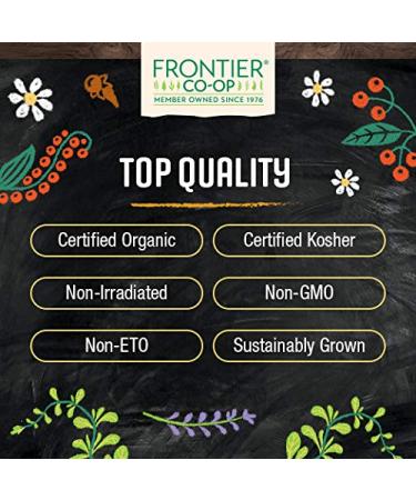 Frontier Co-op Organic Fair Trade Ground Turmeric Root 1lb - Pure and Premium Quality - Buy Online on GoSupps.com