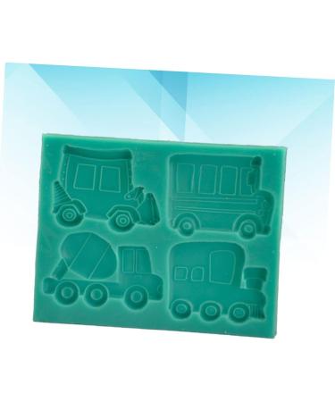 BESTonZON 3 Pcs Fudge Molds DIY Soap Mold Cake Fondant Silicone Molds for Candy Silicone Moulds Silicone Baking Mold Silicone Candy Molds Gum Cake Stencil Cookie Mold DIY Mould Car Chocolate 10.7*8.6 CMx3pcs Greenx3pcs - Buy Online on GoSupps.com