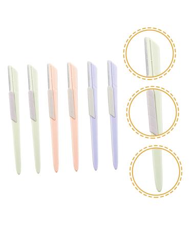 Minkissy 24 STK Eyebrow Knife - Stainless Steel Facial Razors & Trimmers for Precise Eyebrow Cutting | International Shipping - Buy Online on GoSupps.com