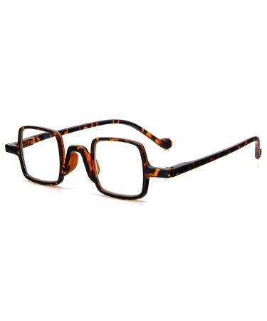 Kokobin Mini Reading glasses square anti-blue light Computer reading glasses.