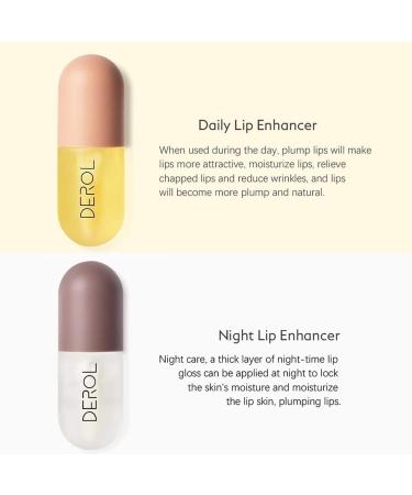 Lip Plumper Natural Lip Plumper Natural Lip Plumper and Lip Care Serum Double Effect Lip Plumper Lip Enhancer Lip Care Serum Lip Plumper Lip Enhancer Lip Plumper Set Lip Plumping Balm Lip Plumping Gloss Day Ues And Night Ues Set (2PCS) 1 count (Pack of 2) - Buy Online on GoSupps.com
