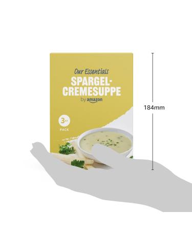 Buy Amazon Asparagus Cream Soup 3-Pack - 3x750ml Gourmet Soup for International Shipping - Buy Online on GoSupps.com