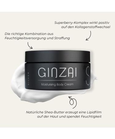 Ginzai Body Cream 300ml - Korean Ginseng Moisturizing Skin Care for Dry Skin - Luxury Body Cream for Healthy Skin - Buy Online on GoSupps.com