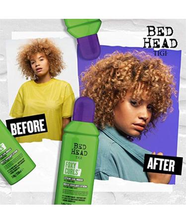 Bed Head by TIGI Foxy Curls Curly Hair Mousse 8.4 oz - Strong Hold (Pack of 2) - Buy Online on GoSupps.com