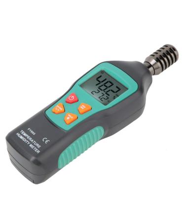 Digital Temperature & Air Humidity Meter | Mini Hygrometer with LCD Backlight & Data Storage - International Shipping - Buy Online on GoSupps.com