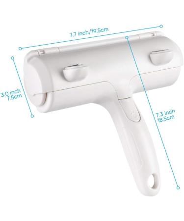 Pet Hair Remover Roller - YOUTHINK Lint Roller Remover Brush Tool for Removing Dog&Cat Hair from Furniture Carpets Bedding Sofa Clothing and More(Blue-White) - Buy Online on GoSupps.com