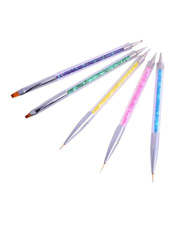 Beavorty Sets kit de manicura Nail Art Nail Dotting Pen Nail Drawing Pen UV Gel Pen Nail Art Pen manicure the brush