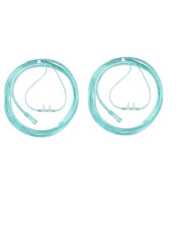 OTICA Nasal Cannula for Oxygen with Soft Touch Universal Connector for Adults (14 Feet Pack of 2)