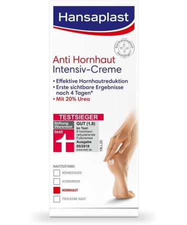Hansaplast Anti Hornhaut Intensiv-Creme 75 ml - Effective Foot Cream for Callus Removal - Buy Online on GoSupps.com