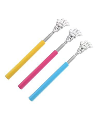 FRCOLOR 3ST TILLY BLUE FROM FOR Pregnant body massage devices of portable back scratches Tools Portable massage device scratching scraps made of metal unique scraper