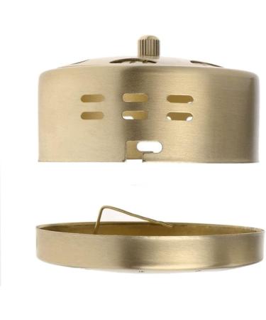 2 Pcs Portable Copper Acupuncture Moxa Box Moxibustion Therapy Moxa Stick Burner Box - Buy Online on GoSupps.com