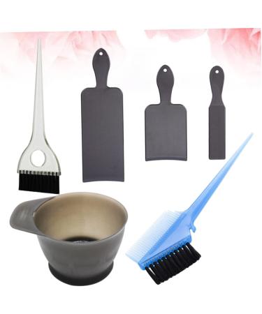 DOITOOL 1 Set Hairdressing Brush Hair Dryer Brush Hair Coloring Dyeing Kit Blue Hair Accessories Wedding Hair Highlighting Kit Hair Tint Hair Dye Coloring Board Thicken Comb - Buy Online on GoSupps.com