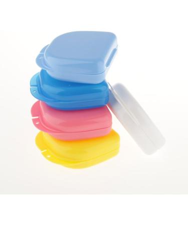 Shop Small Medium Open Storage Denture Case - Blue | Durable PP Material | International Shipping Available - Buy Online on GoSupps.com