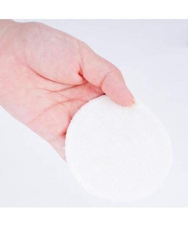 Makeup Remover Pad 20pcs Bamboo Makeup Remover Natural Loofah Sponge Manual Facial Cleansing for Eye Makeup Remove Makeup Remover - Buy Online on GoSupps.com