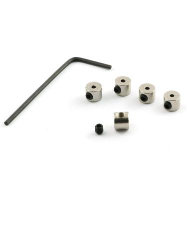 ZRM&E 20pcs 6 x 5 mm Copper Pin Keepers Pin Locks Pin Backs Locking Clasp with 2pcs Wrenches - Buy Online on GoSupps.com