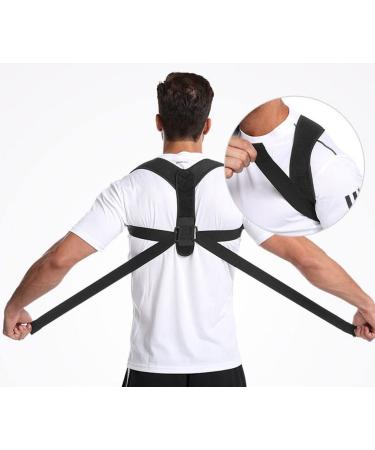 Posture Corrector for Men & Women | Breathable Back Support Belt | Adjustable & Comfortable | Alleviate Back Pain & Improve Posture - Buy Online on GoSupps.com