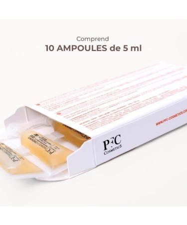 Vitamin C Ampoules Radiance C+ Concentrate 10 units of 5ml Concentrate of Vit. C+ 10% E A Combination of Pro-Retinol and Centella Asiatica active ingredients for facial and skin care. - Buy Online on GoSupps.com