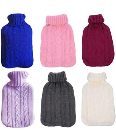 MAIES 2000ml Large Hot Water Bottles | Knitted Cover - Warm & Cold Resistant Heat Preservation - Buy Online on GoSupps.com