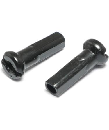 Pro Bamboo 36pcs Black Carbon Steel Bicycle Spoke Cap Set for 2mm Spokes | 14G Nipple | Mountain Bike Accessory - Buy Online on GoSupps.com