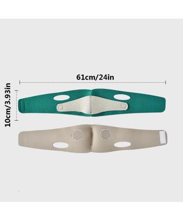 Dzsxlecc Face Thinning Bandage - V-Shaped Slimming Face Mask for Double Chin Reduction and Skin Toning - Buy Online on GoSupps.com