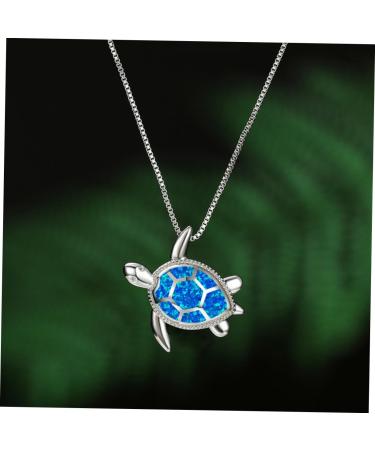 ibasenice Turtle Necklace Sea Neck Themed Pendant Theme Fashionable Beach Fashion Accessory Jewelry Necklace Ocean Turtle - Buy Online on GoSupps.com