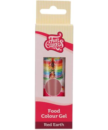FunCakes Food Colour Gel Red Earth: Highly Concentrated Food Colouring for Batter Cream Fondant Marzipan Dough. Easy Dosing. Single Drips to Create Vibrant Colours. Halal. 30 g. - Buy Online on GoSupps.com