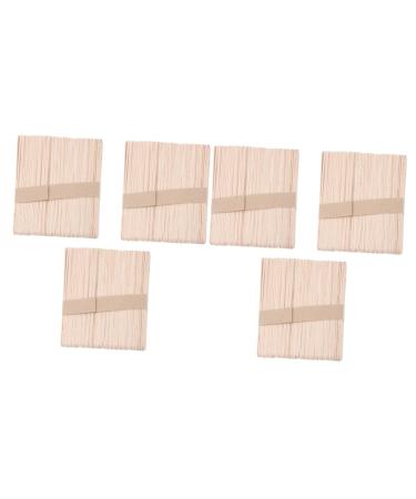 Beavorty 300 pcs spatula wax spatula wooden spatula for waxing hair removal tool depilatory wax stock protocol