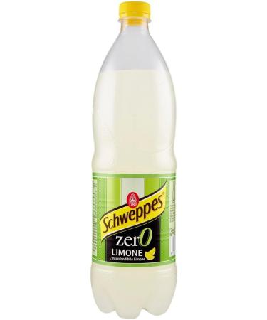 Schweppes Limone Zero Sugar Free Lemon Refreshing Drink 600ml Pack of 12 - Buy Online on GoSupps.com
