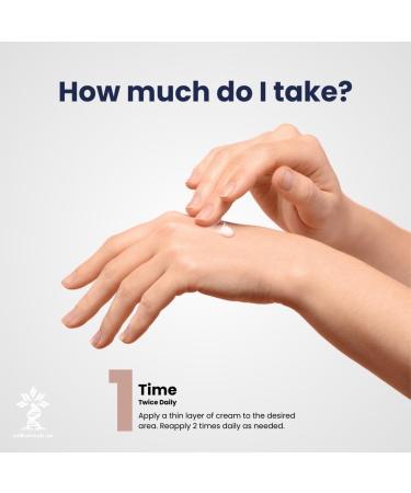 Vitamin K+K2 Cream - 1.76 OZ | Reduce Redness Discoloration & Restore Bruised Skin | Help with Spider Veins - Buy Online on GoSupps.com