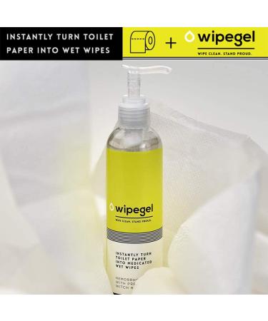 Witch Hazel Hemorrhoid Wipes with Prebiotics - Soothing Daily Cleanse for All, 400 Wipes - Buy Online on GoSupps.com