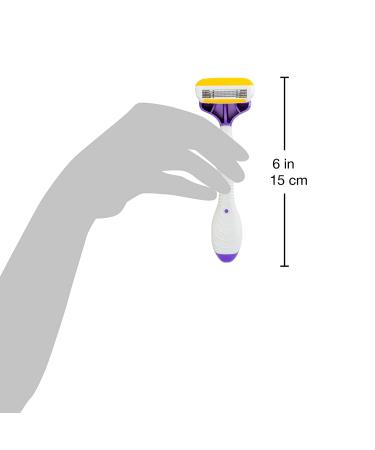 Body Spa Shave 4-Blade Disposable Razors with Coconut Oil Moisture Pad - 4 Count - Buy Online on GoSupps.com