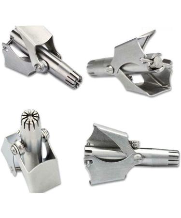 Stainless Steel Nose Hair Trimmer for Men | Safe Easy & Painless - International Shipping Available - Buy Online on GoSupps.com