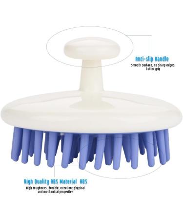 Buy Purple Scalp Massage Device - Anti-Slide Silicone Hair Brush for Scalp Care & Pet Grooming | International Shipping Available - Buy Online on GoSupps.com