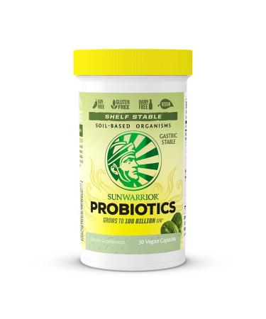 Sunwarrior Probiotics 30 Vegan Capsules - Buy Online on GoSupps.com