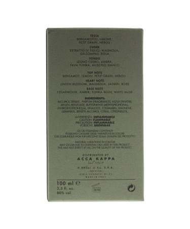 Acca Kappa Tilia Cordata EDP 100ml - Buy Online on GoSupps.com