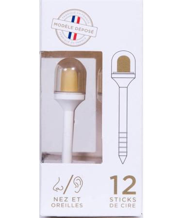 TEE WAX 12 Ready to Use Wax Sticks Nose and Ear Hair Removal Painless 100% Natural Pine Wax For Men and Women Mad - Buy Online on GoSupps.com