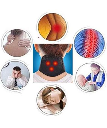 Greatangle-UK Neck Strap - Tourmaline Self-Heating Magnetic Therapy Neck Brace | Pain Relief Cervical Support Bandage - Buy Online on GoSupps.com