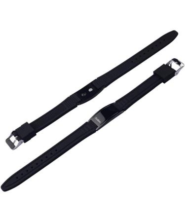 L&H Magnets Bracelets - Silicone Negative Ion 4000 Arvel Bands for Pain Relief | Unisex Adjustable Turmaline Titanium Germanium Bracelet (24.5cm) - Buy Online on GoSupps.com