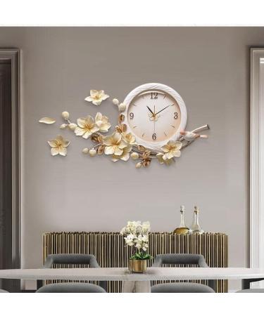 Emboss Restaurant Mute Wall Clocks Resin Crafts Decoration Home Livingroom Sofa Background 3D Wall Sticker Mural Ornament (Size : 1) - Buy Online on GoSupps.com
