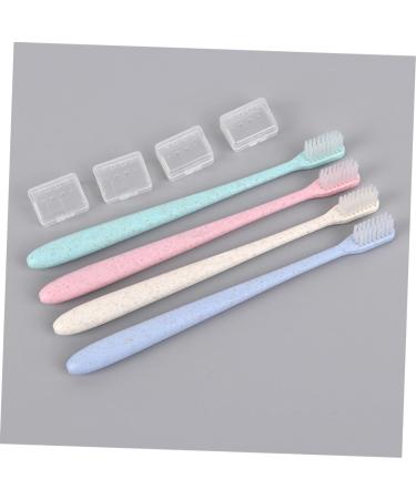 Ultechnovo 6 Boxes Soft Organic Toothbrush Set - Portable Dental Care Whitening & Travel-Friendly - Buy Online on GoSupps.com