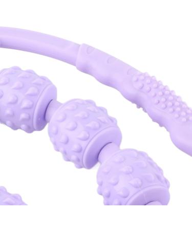 U-Shape Trigger Point Massage Roller - 7-Wheel Muscle Relief for Calves Legs & Arms | International Shipping Available - Buy Online on GoSupps.com