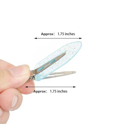 Joyoyo 30 pcs Multi-Colored No-Bend Make-Up Hair Clips - Curly Hair Styling Clips for Women & Girls - 4.5 cm Hairdressing Accessories - Buy Online on GoSupps.com