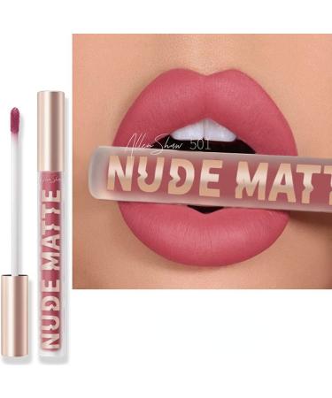 INTEROOKIE NUDE MATTE lip color lip glaze (501)