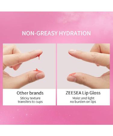 Zeesea Lip Gloss - Seductive Nebula Lips. Anti-Gravity Lip Glaze - Buy Online on GoSupps.com