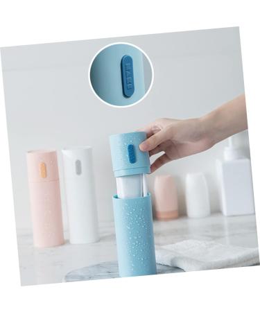 Shop Cabilock Toothbrush Holder & Storage Cup - White Bathroom Accessories for Toothbrush Lovers | 6x18.8cm - Buy Online on GoSupps.com