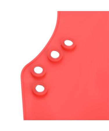 Shop Waterproof Hair Cutting Collar | Neck Fitting Cape & Accessories | Durable Hair Dye Shawl with Magnet Clasp - Red - Buy Online on GoSupps.com