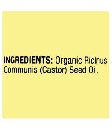 Cold-Pressed Castor Oil - Organic Unrefined & Hexane-Free - 8 fl oz for Hair & Skin | International Shipping - Buy Online on GoSupps.com
