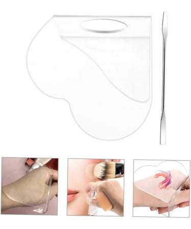  LALAFINA LALAFINA Acrylic Makeup Mixing Palette With Foundation Tray For Makeup Artists - Buy Online on GoSupps.com